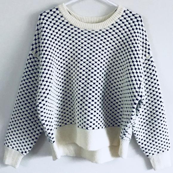 HM knit chunky sweater, dotted - Picture 4 of 5